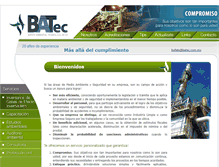Tablet Screenshot of batec.com.mx