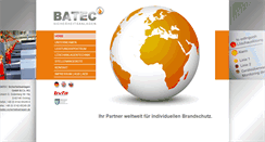 Desktop Screenshot of batec.eu